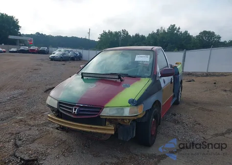 2003 Honda Odyssey Ex-L from USA, damaged, VIN 5FNRL18983B006688